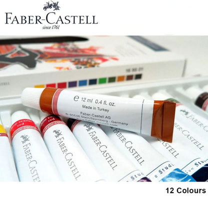 Faber Castell Acrylic Color Set Of 12 (169501)