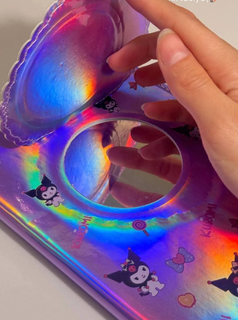 Kuromi mirror notebook A5 (BM8898)