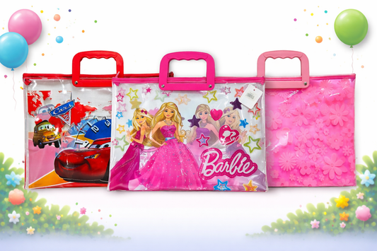 Clear Zipper folder bag kids/Document File #8095