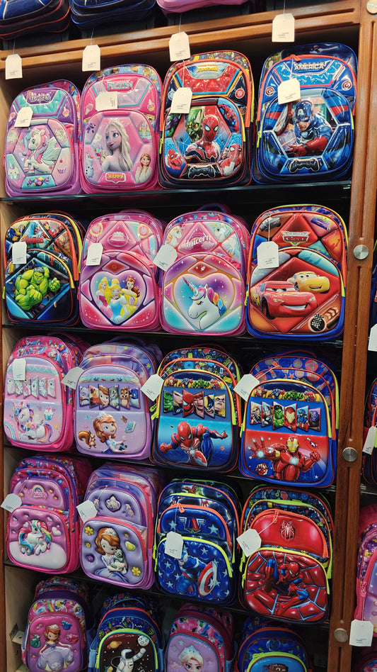 16 inches girls school bag