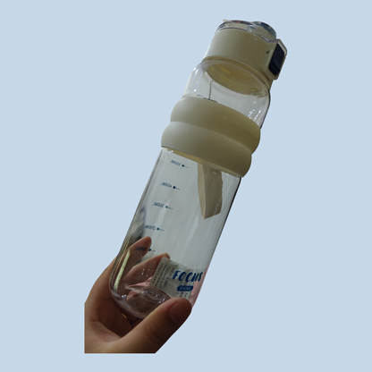 Transparent water bottleBPA free 950ml (285) (non thermos)