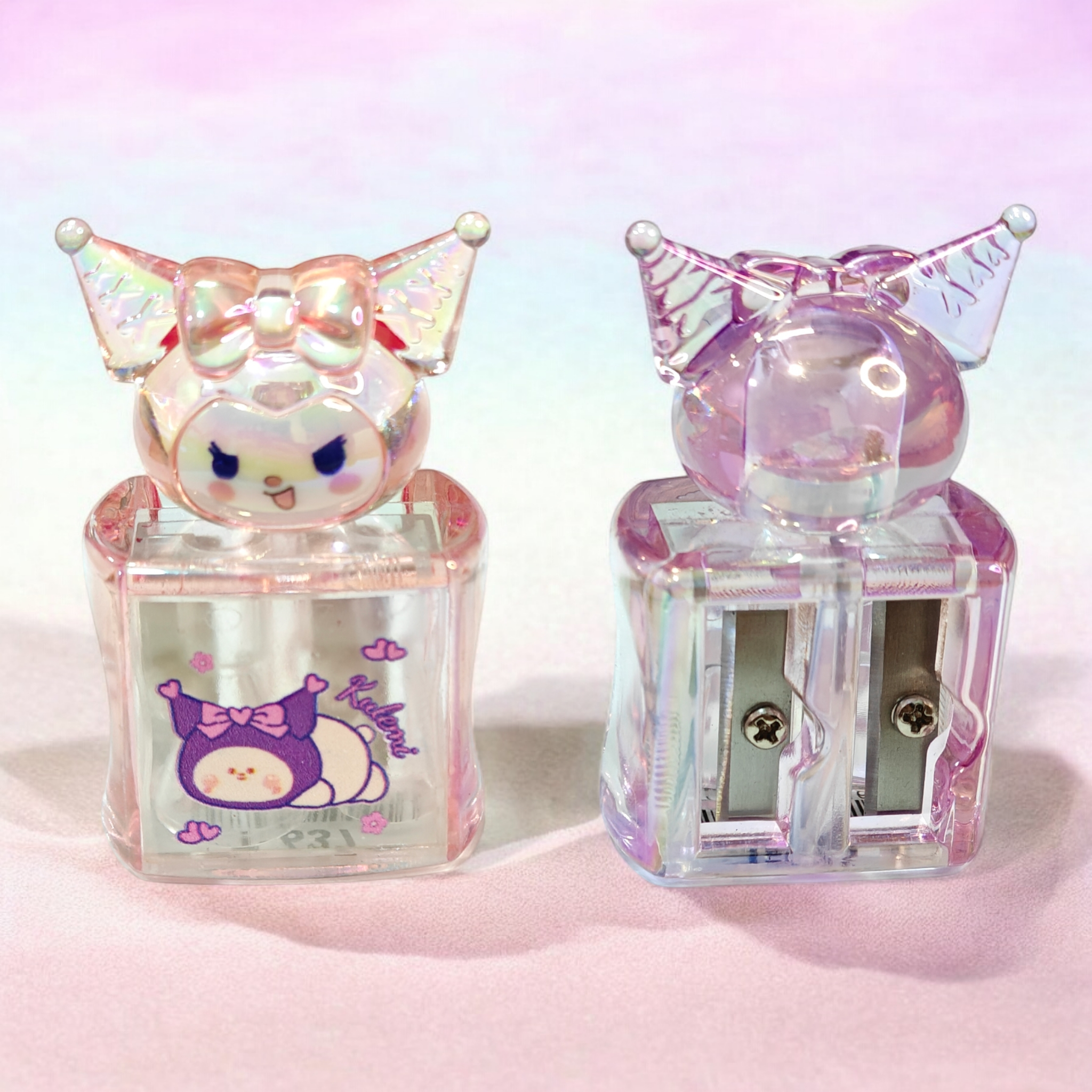 Kuromi double hole crystal sharpener (T 637) Single Piece – Shoukat Sons