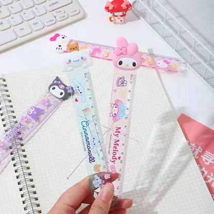 Sanrio Ruler/Scale 15 cm- 6 inches