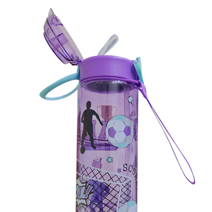 Sports plastic water bottle 600 ml (no. 285) non thermos