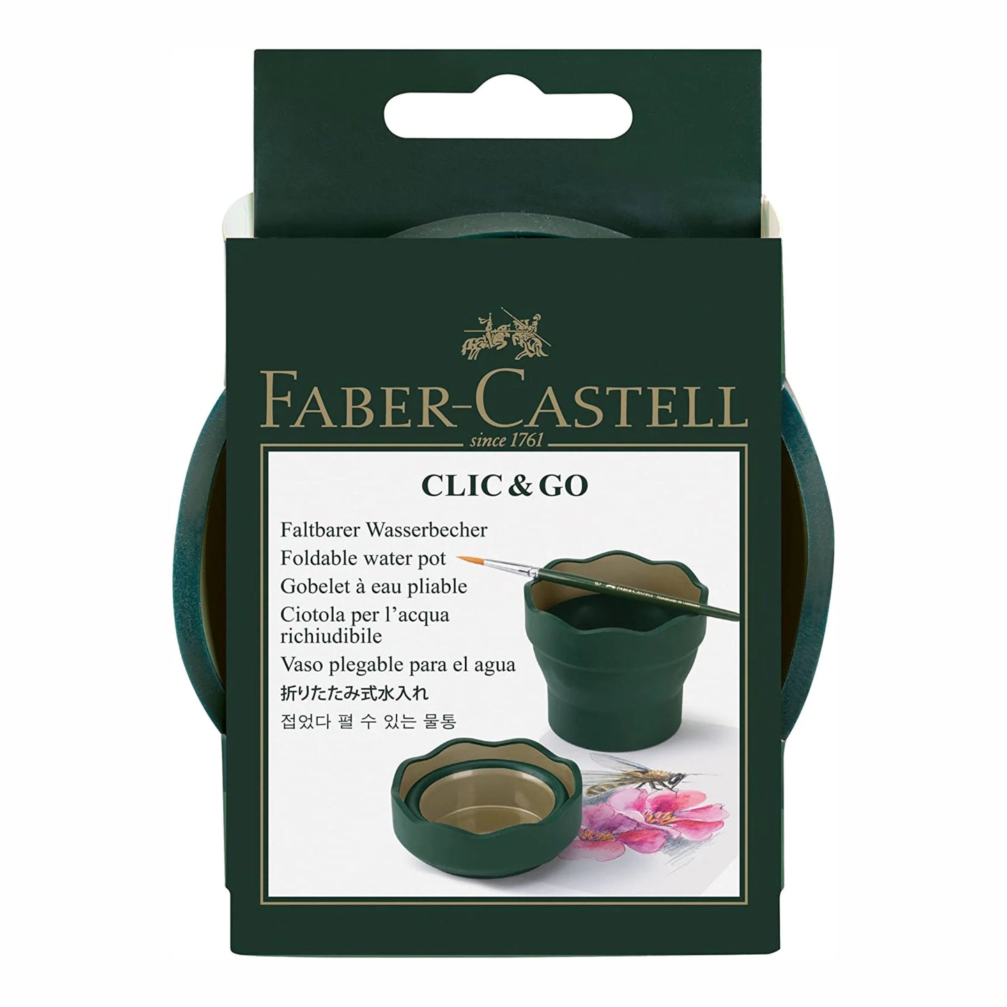 Faber Castel Clic & Go Green Water Cup # 181520