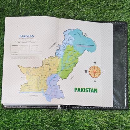 Urdu Islamic Diary 2026, Model U A2 (leather removeable cover)