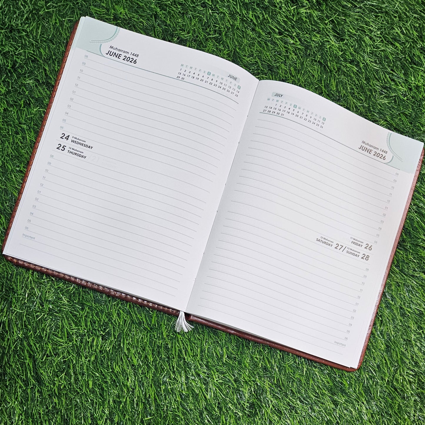 Diary 2026, Model A1 HM