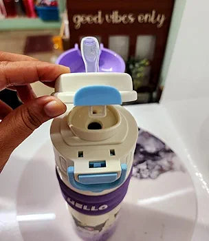 Kuromi stainless steel thermos water bottle