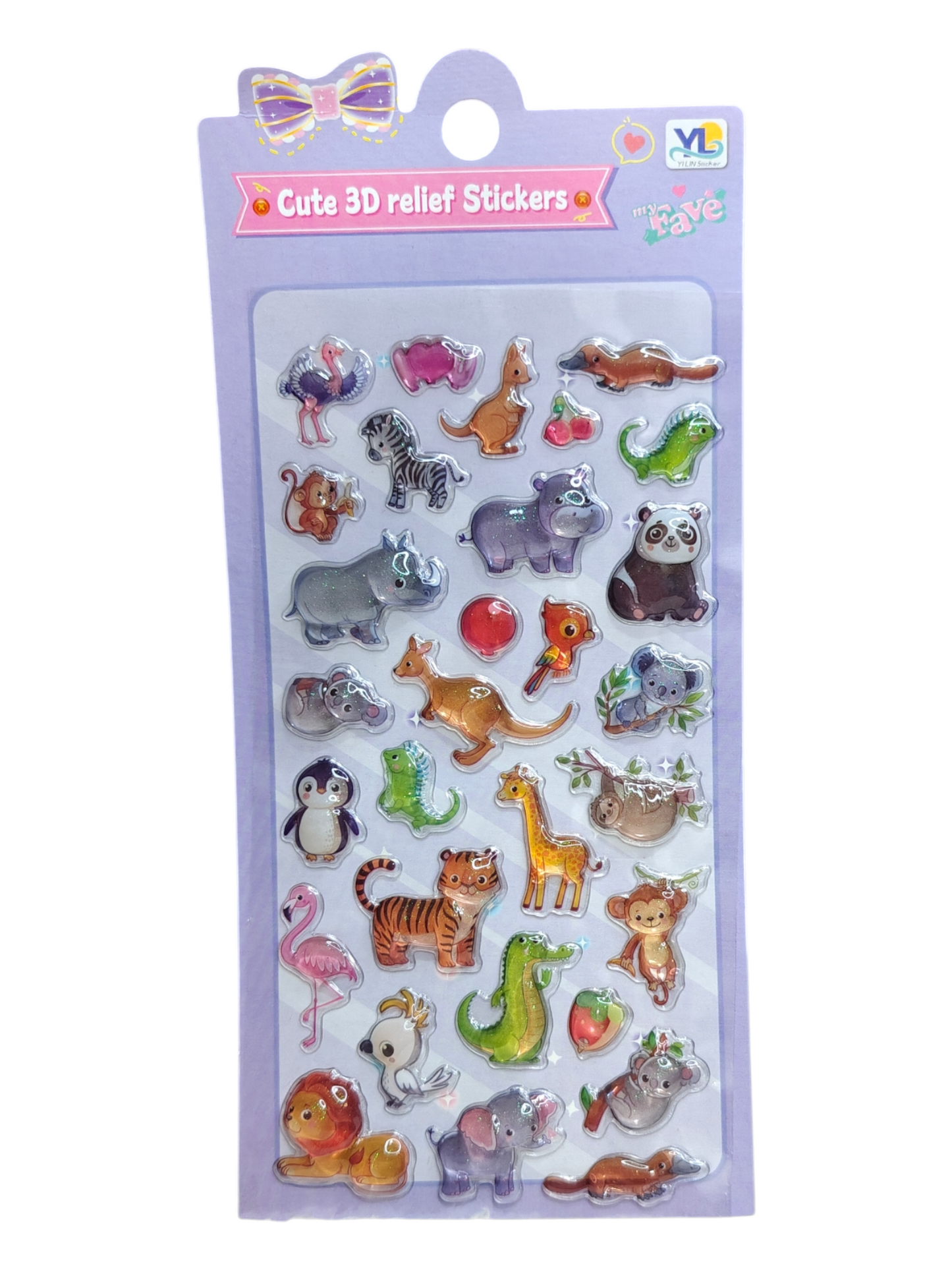 Kuromi 3d cute stickers