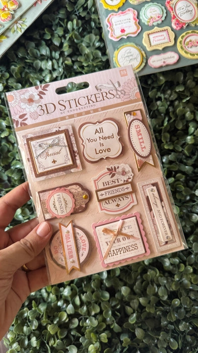 3D stickers
