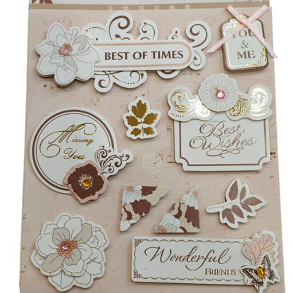 3D stickers for scrapbooks and more (ss14000)