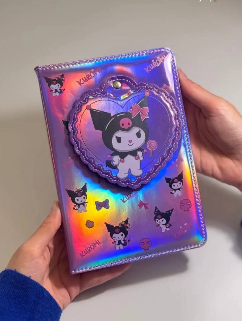 Kuromi mirror notebook A5 (BM8898)
