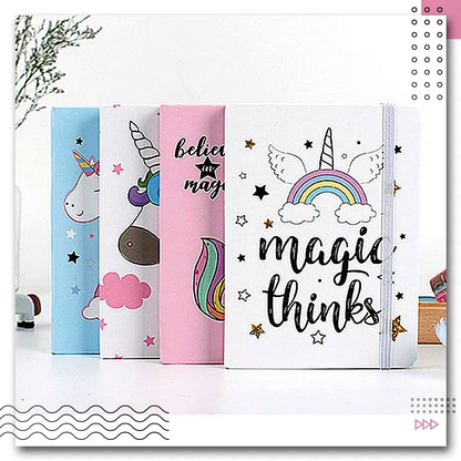 Unicorn Notebook Journal A6