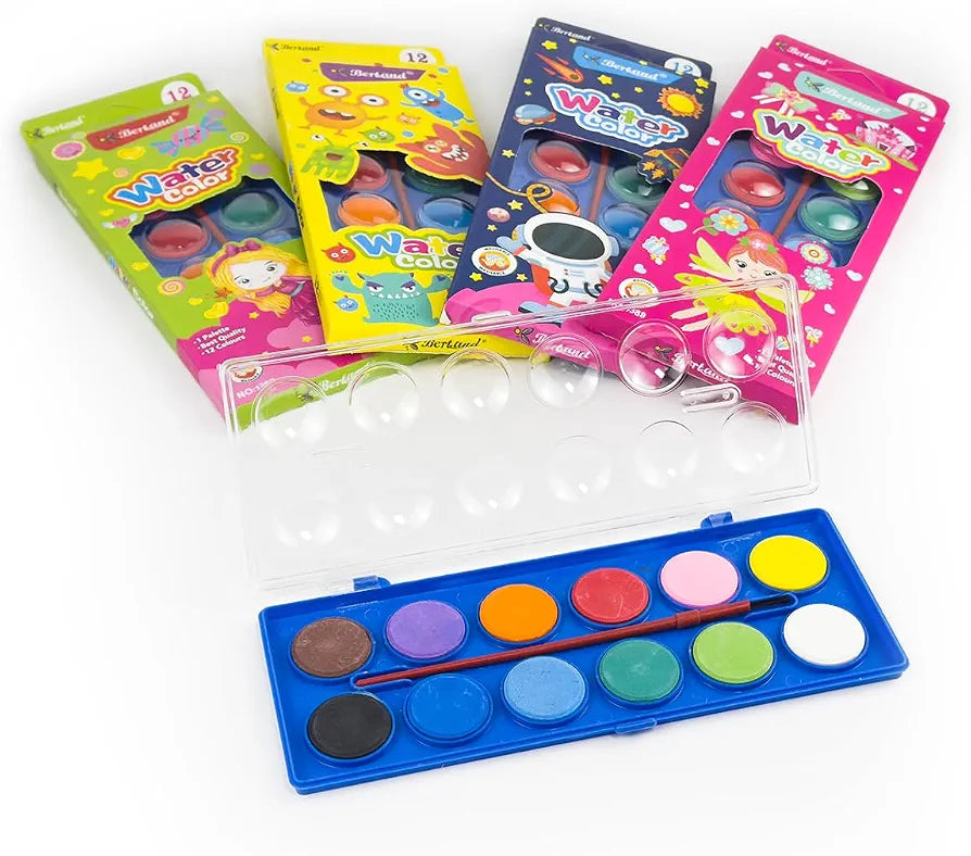 WATER COLOR KIT 12 PCS # 1388