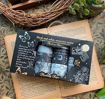 Black and white memories series washi tape 20 pieces (JD2622E)