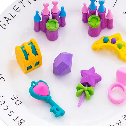 Princess  DIY Erasers set