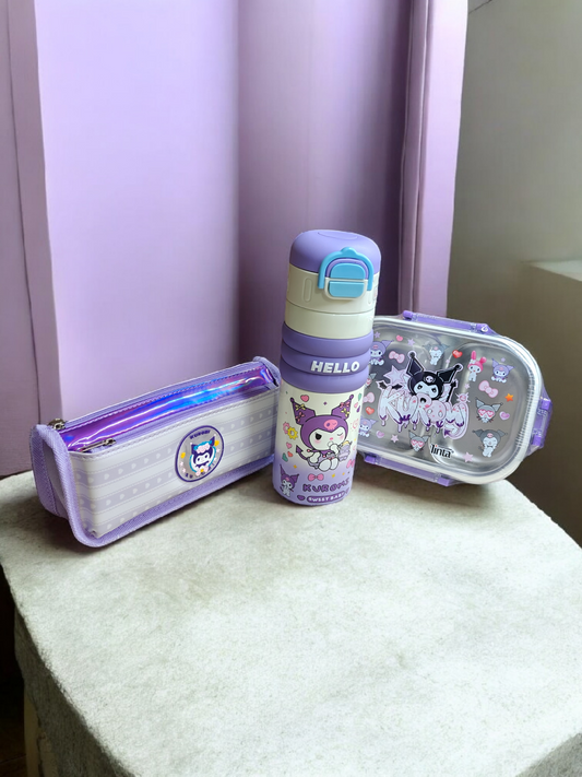 Kuromi 3 in 1 school lunchbox deal