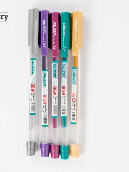Hauser glitter gel pens 5