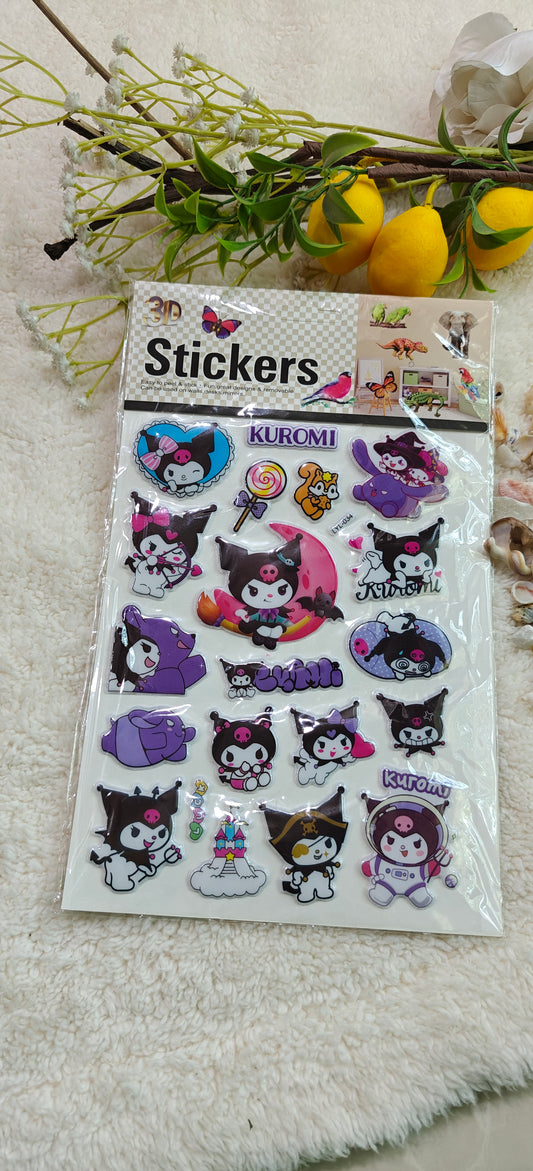 Kuromi stickers (LYL-034)