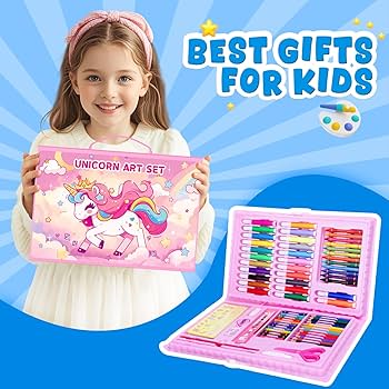 Unicorn gift art set