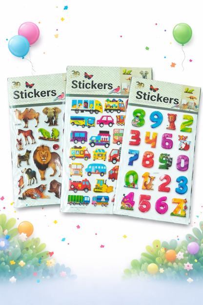 3d stickers (LYL-034)