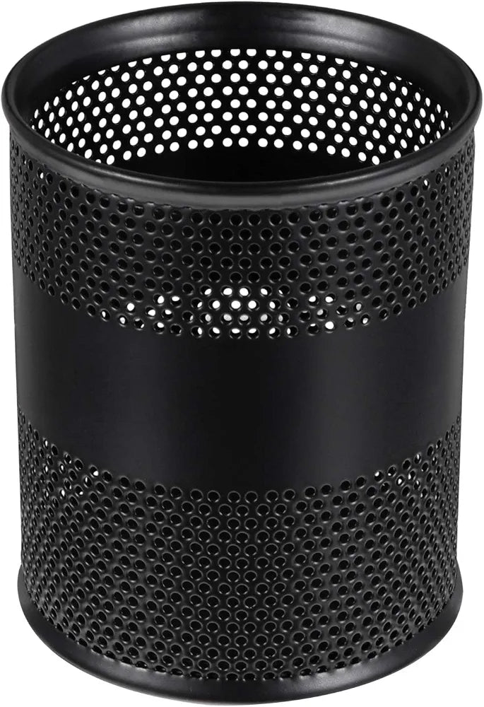 METAL MESH PEN JAR BLACK #803