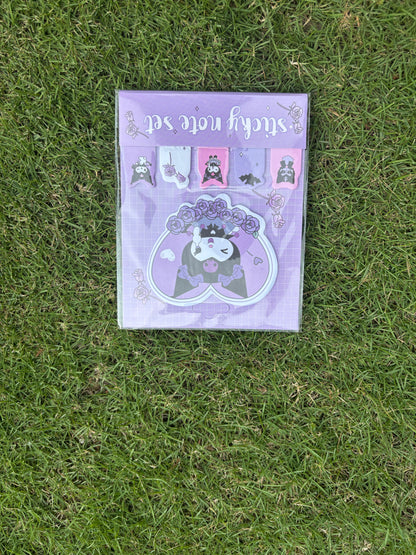 Kuromi sticky notes set