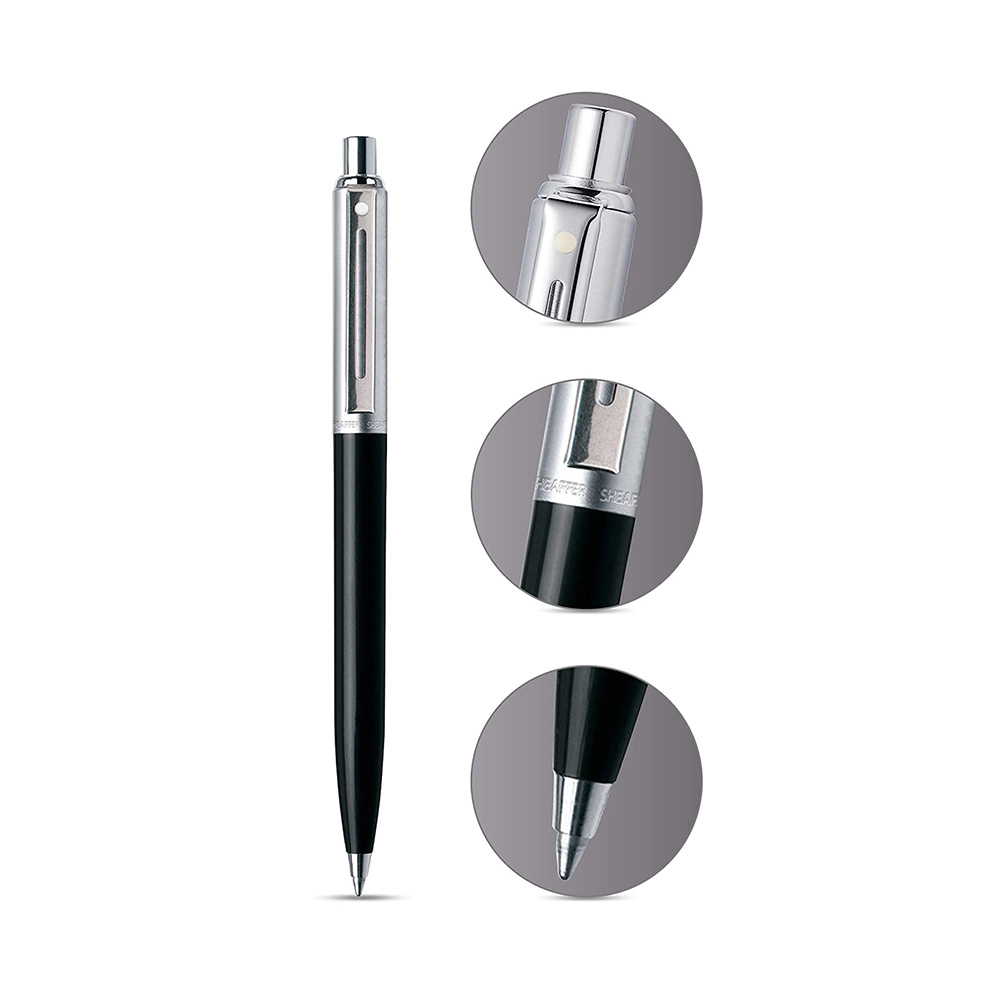 Sheaffer Sentinel 321 Black Chrome Cap CT BP