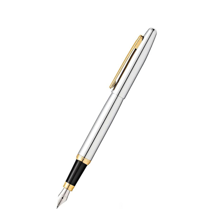 Sheaffer VFM 9422 Chrome Gold Trim FP