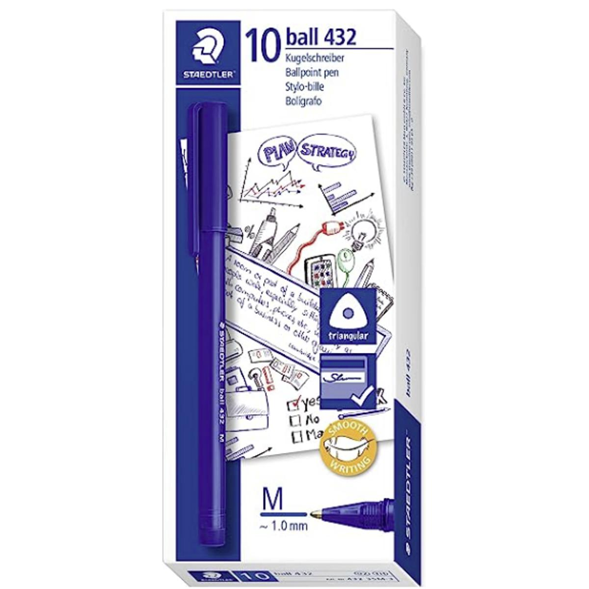 Staedtler Ball Pen 432 Pack Of 10