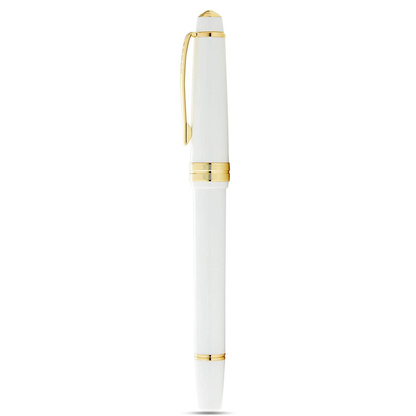 Cross Bailey Light Polished White Resin and Gold Tone Fountain Pen AT0746-10