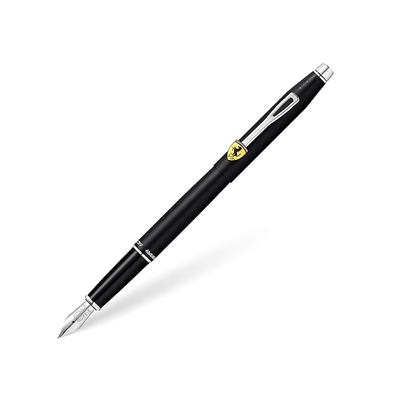 Cross Classic Century Collection for Scuderia Ferrari Matte Black Lacquer Fountain Pen