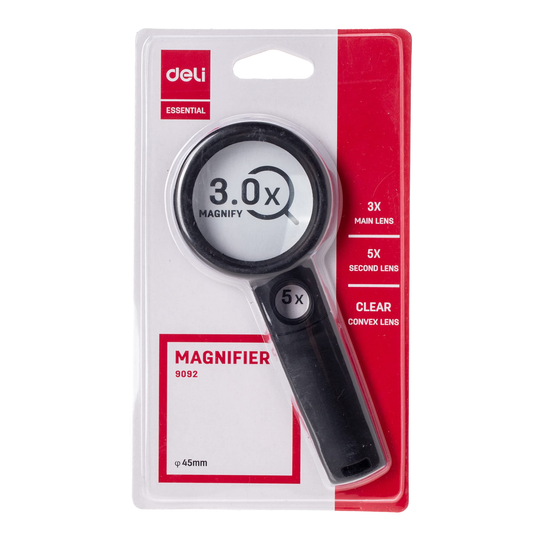 Deli Magnifier Glass 50mm (E9092)
