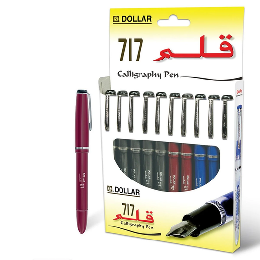 Dollar Fountain Pen Qalam Pack Of 10 Pens