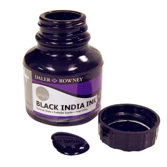Daler Rowney Black Indian Ink 29.5ml