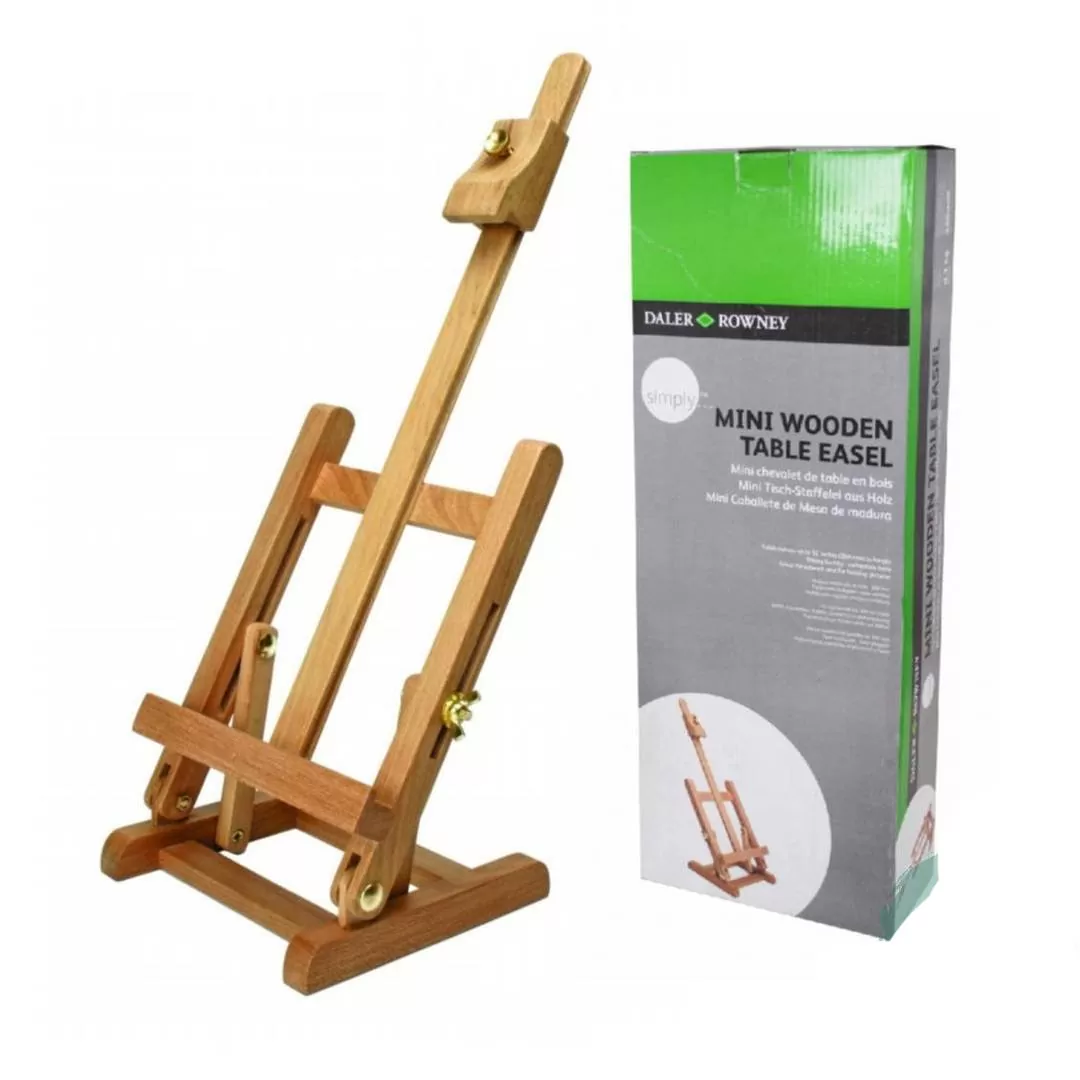 Mini Table Easel Daler Rowney Simply Mini Wooden Table Easel – 12 Inches – Shoukat Sons