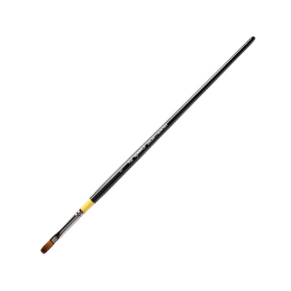 Daler Rowney System 3 Sy-44 Flat Painting Brushes – Long Handle