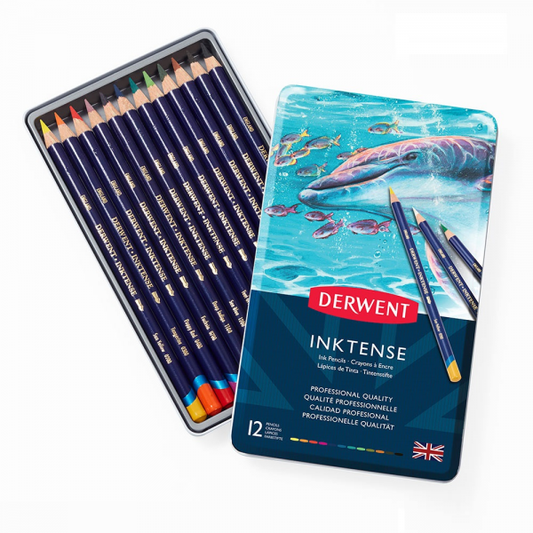 Derwent Inktense Pencils.