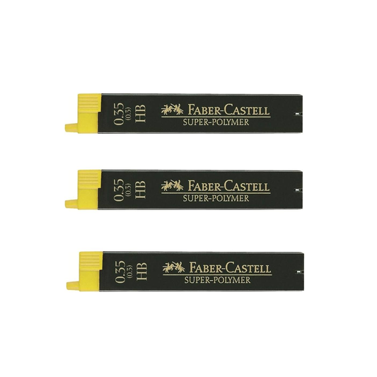 Faber Castell Leads 0.35 & 0.3mm (3 Tubes Pack)