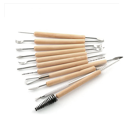 Keep Smiling Clay Tool Set 11Pcs For Clay, Polymer and Ceramic