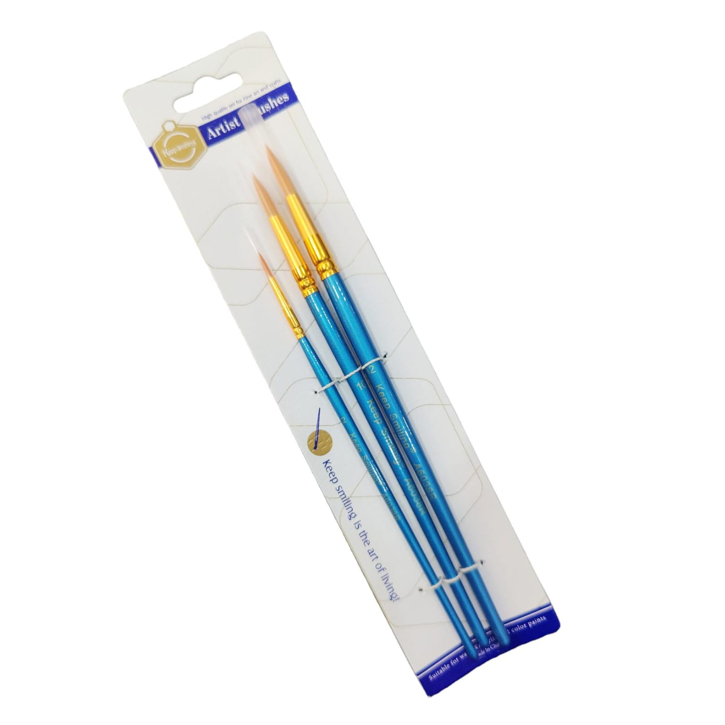 Keep Smiling Brush Set 3Pcs A6038R.