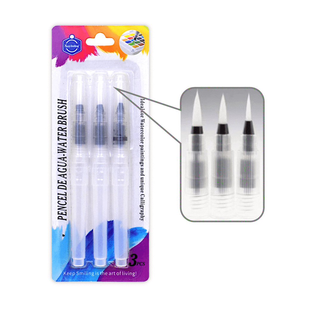 Keep Smiling Water Brush Pen Set.