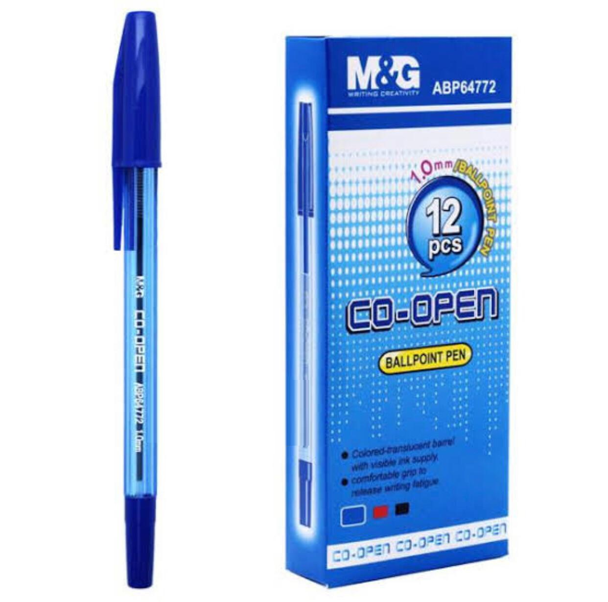 M&G Ball Point Co-Open Pack Of 12