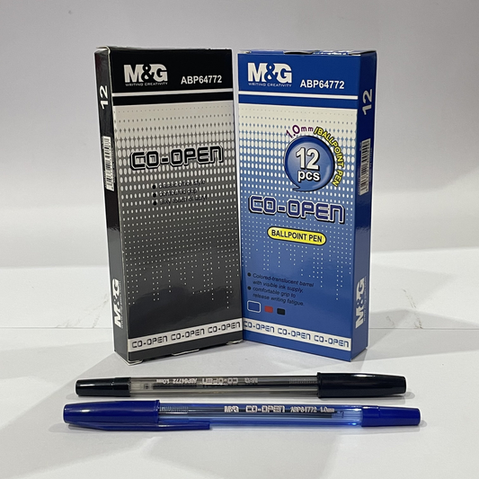 M&G Ball Point Co-Open Pack Of 12