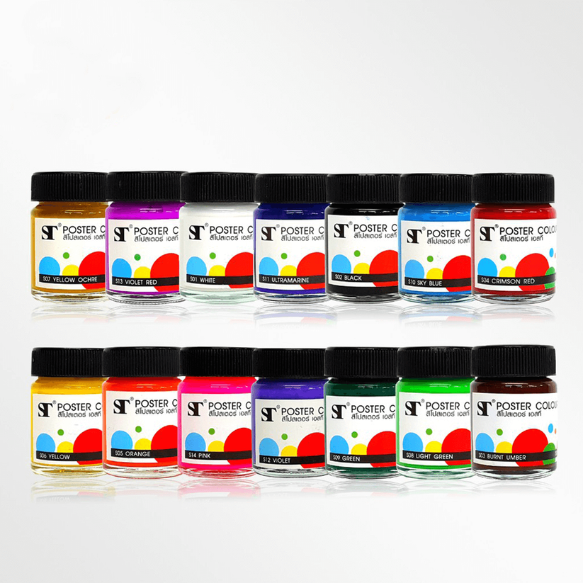St 1 Color ST Poster Color – Shoukat Sons