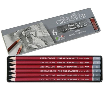 Cretacolor Graphite Pencil Set
