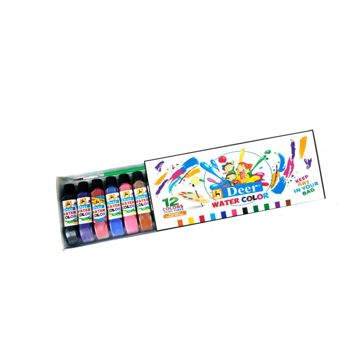 Deer Watercolor Tube 12.