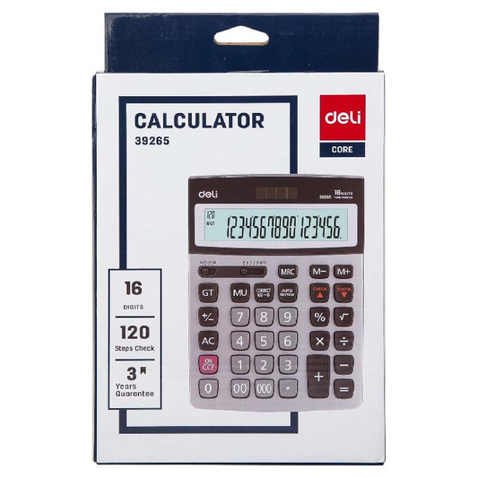 Deli 16 Digit Calculator 39265