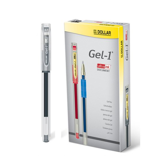 Dollar Gel Pen Gel-1 0.7 Pack Of 10.