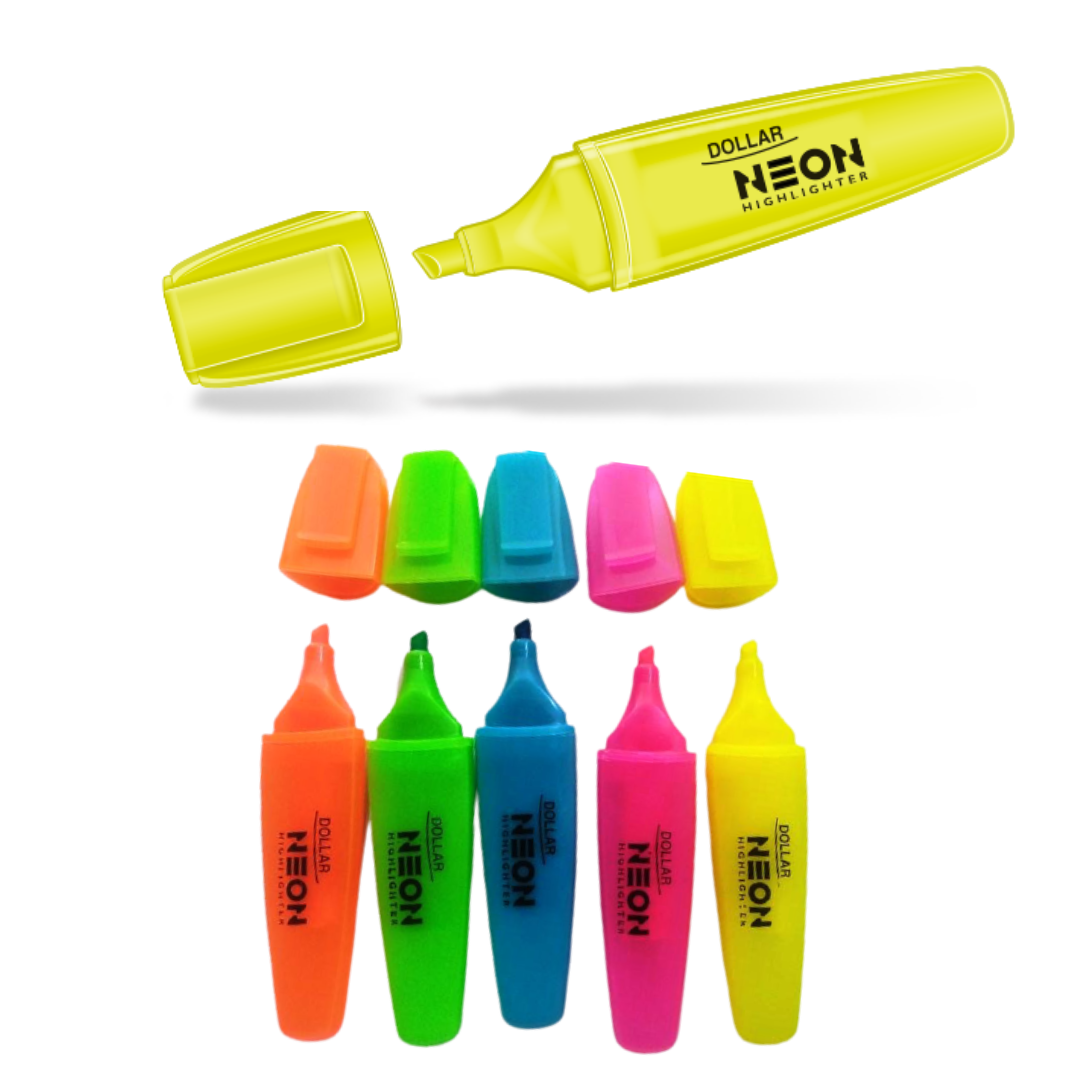 Dollar Neon Highlighter – Shoukat Sons